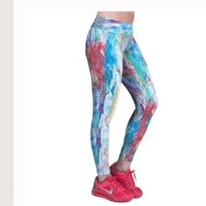 BIA BRAZIL PRINT LEGGINGS SIZE OS